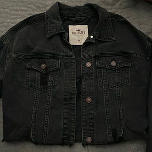 Cropped Hollister Denim Jacket
